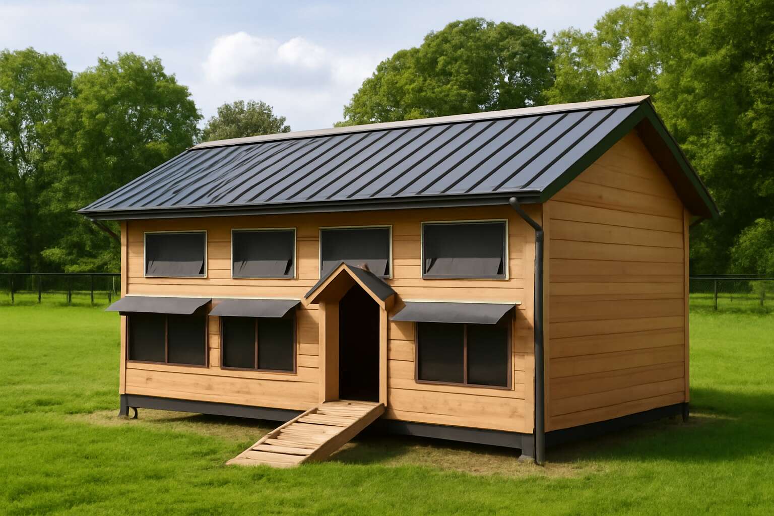 house for chicken farming