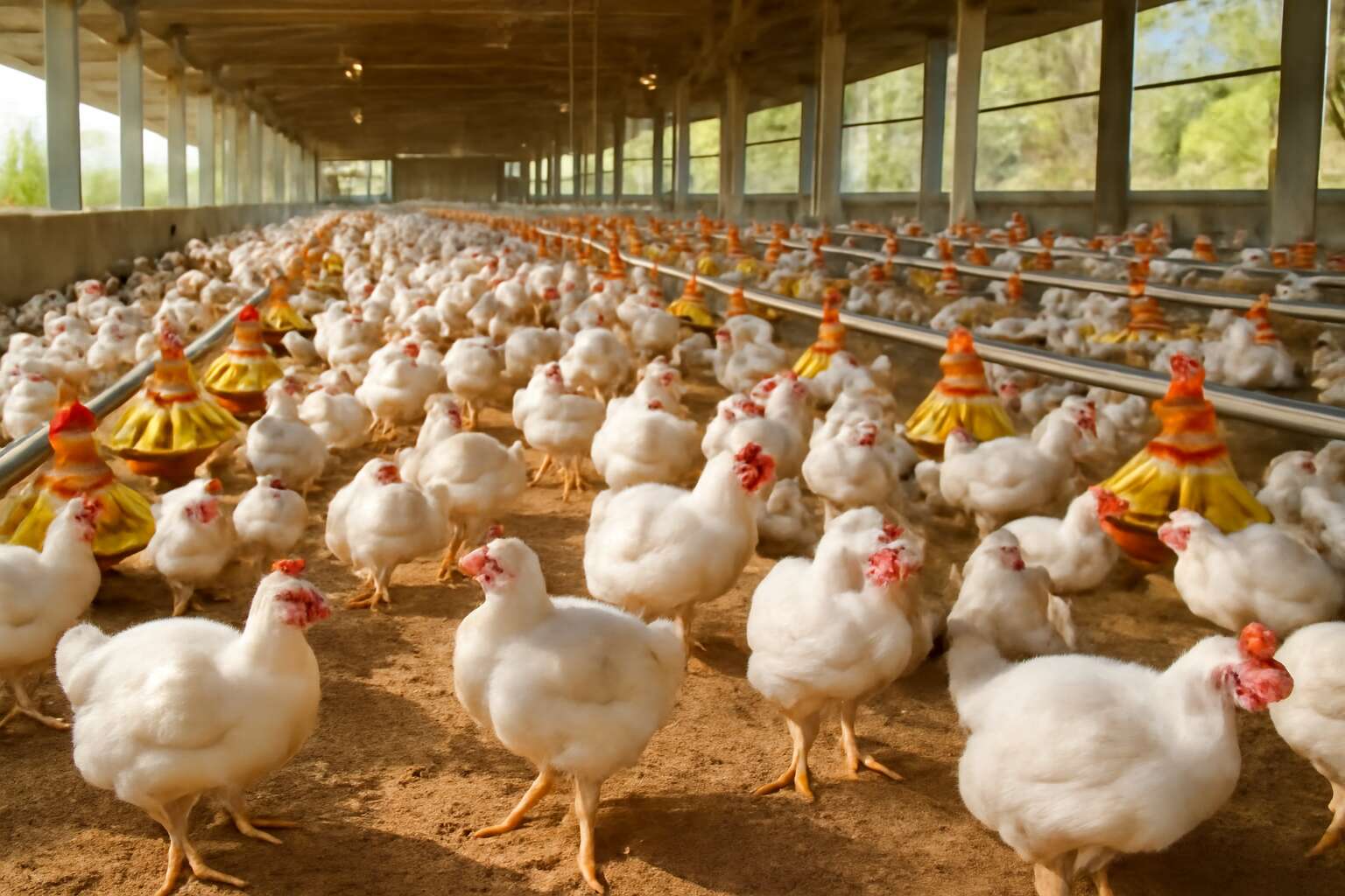 what is broiler chicken farming
