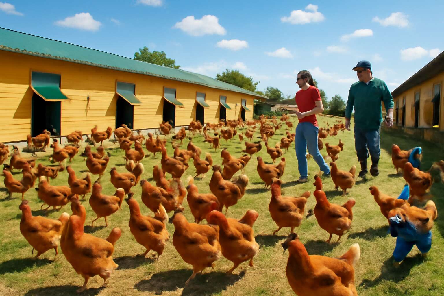 chicken farming business