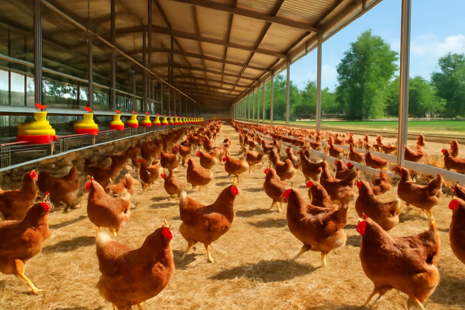 what is chicken farming