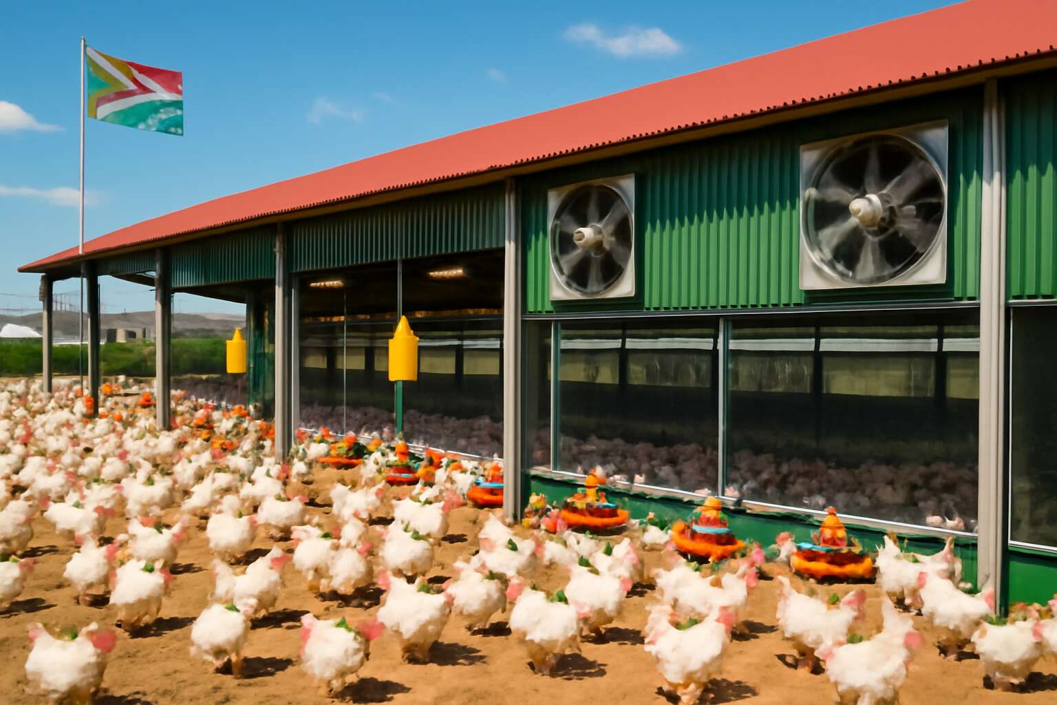 chicken farming equipment in south africa