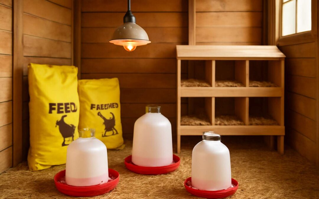 Essential chicken farming supplies for thriving backyard flocks.