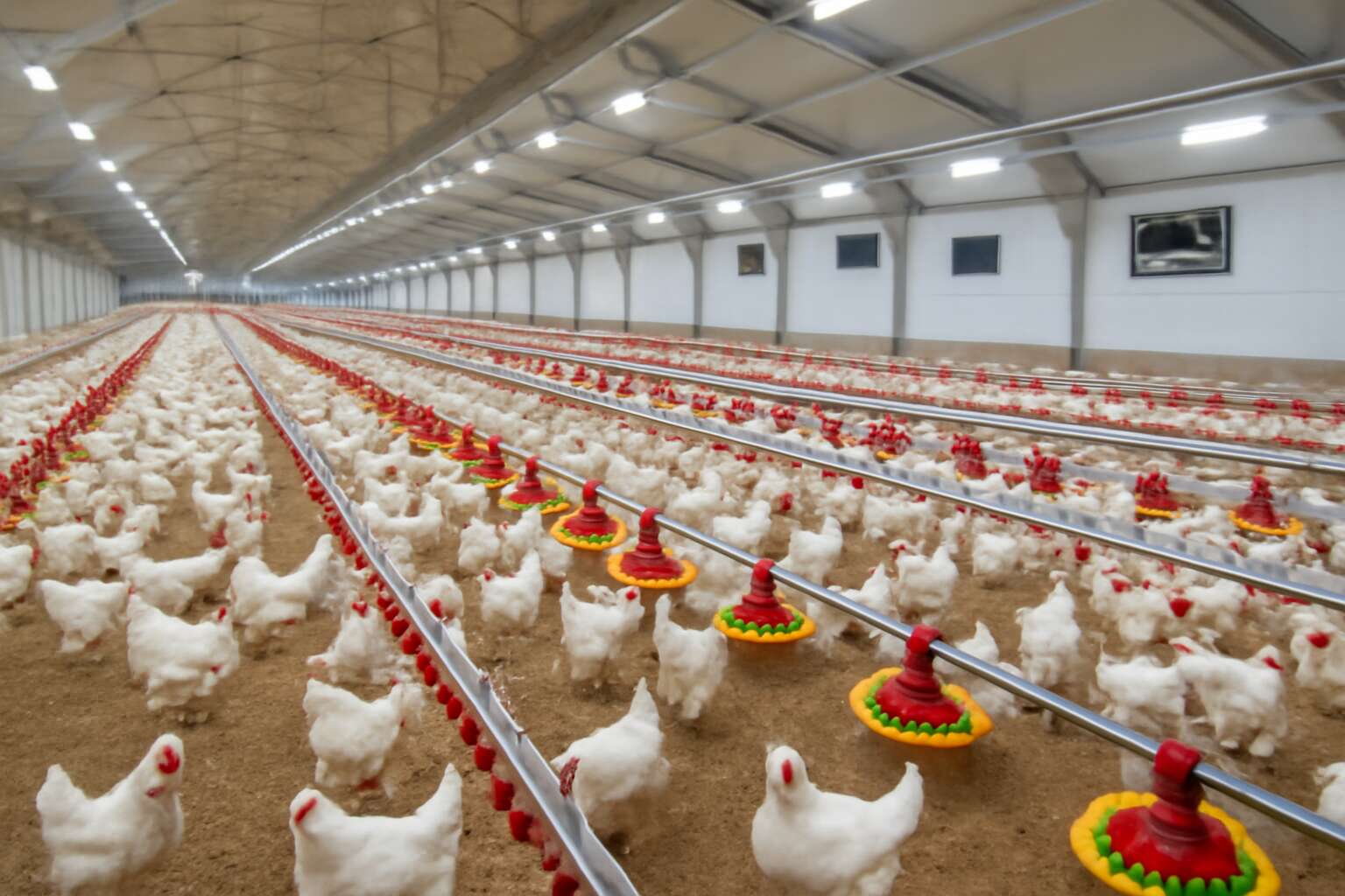 chicken farming for meat