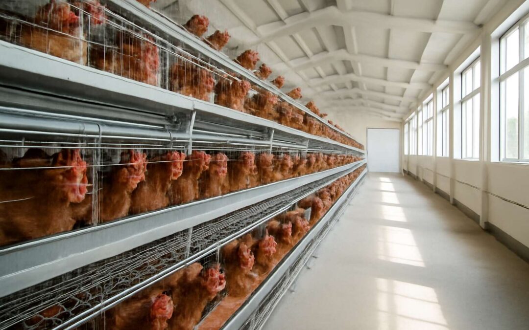Innovative chicken farming cages drive safety and productivity for modern farmers.