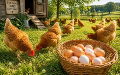 Chicken farming for eggs: proven methods for healthy hens and maximum yield.